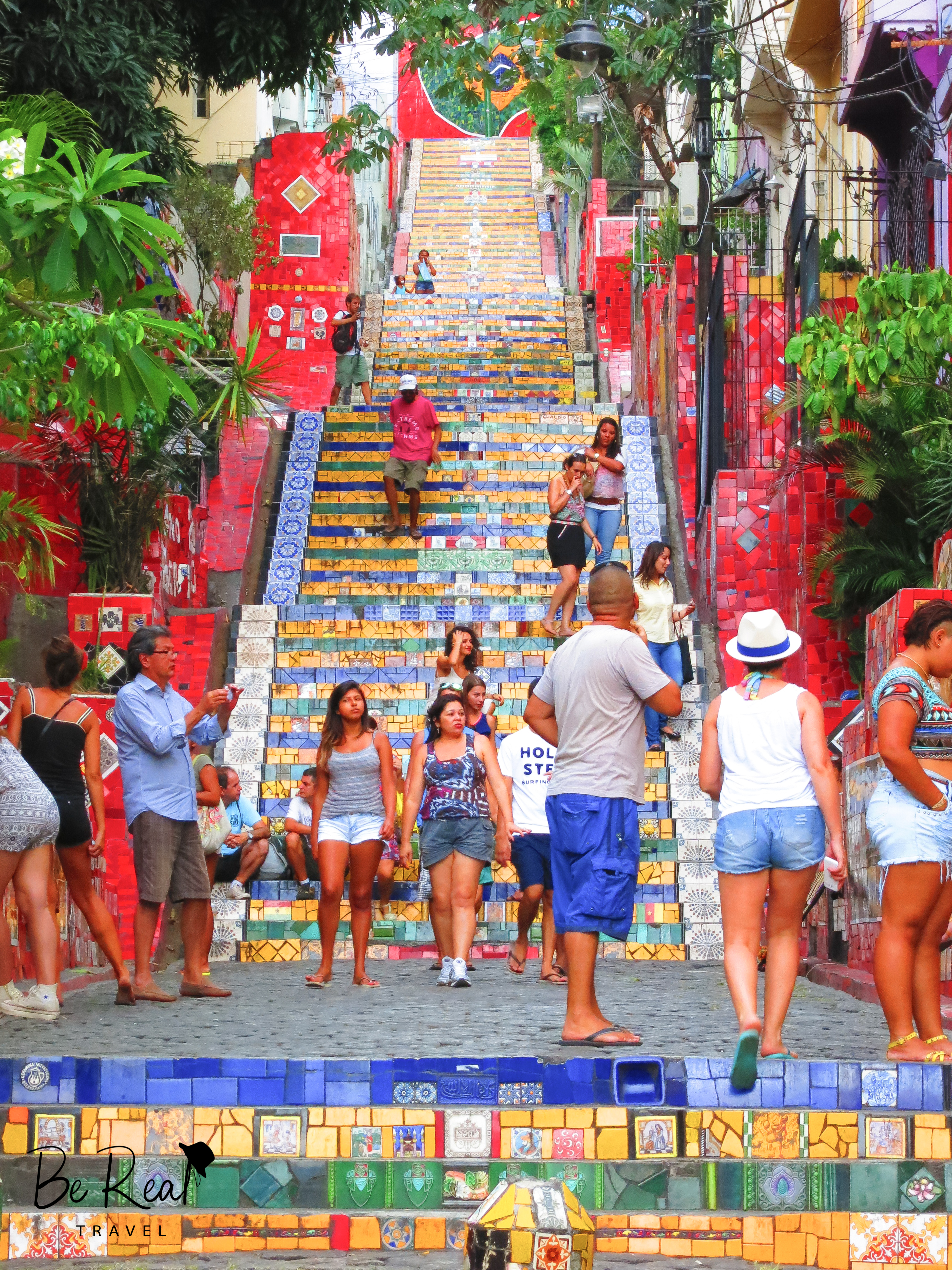 The Escadaria Selaron is one of many reasons why Rio de Janeiro is not overrated